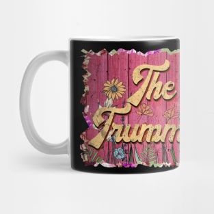 Classic Trummps Personalized Flowers Proud Name Mug